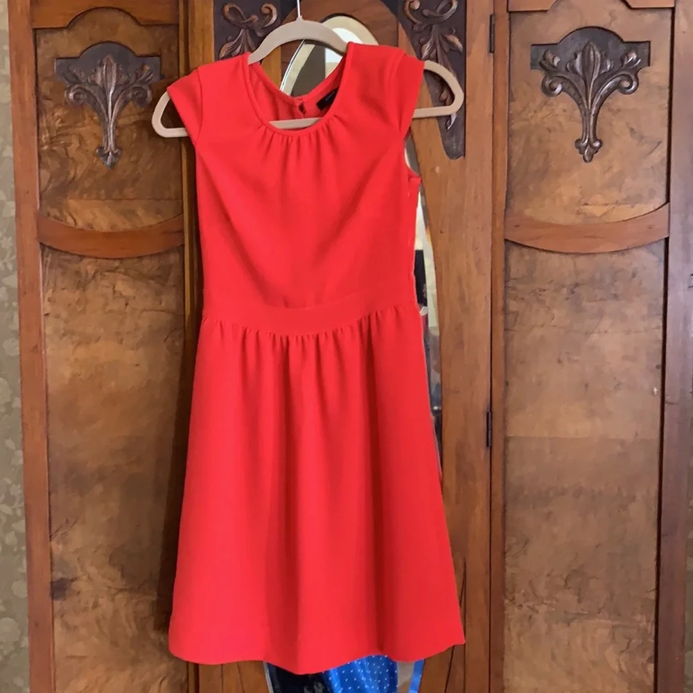 J‎ crew poppy crepe cap sleeve dress. NWOT